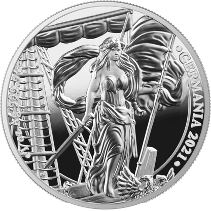 2021 Germania 1 Oz Silver - Germania Mint - Proof