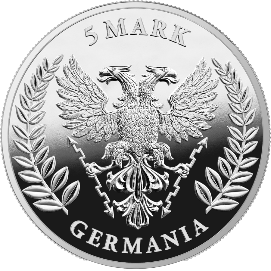 2021 Germania 1 Oz Silver - Germania Mint - Proof