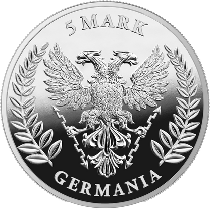 2021 Germania 1 Oz Silver - Germania Mint - Proof