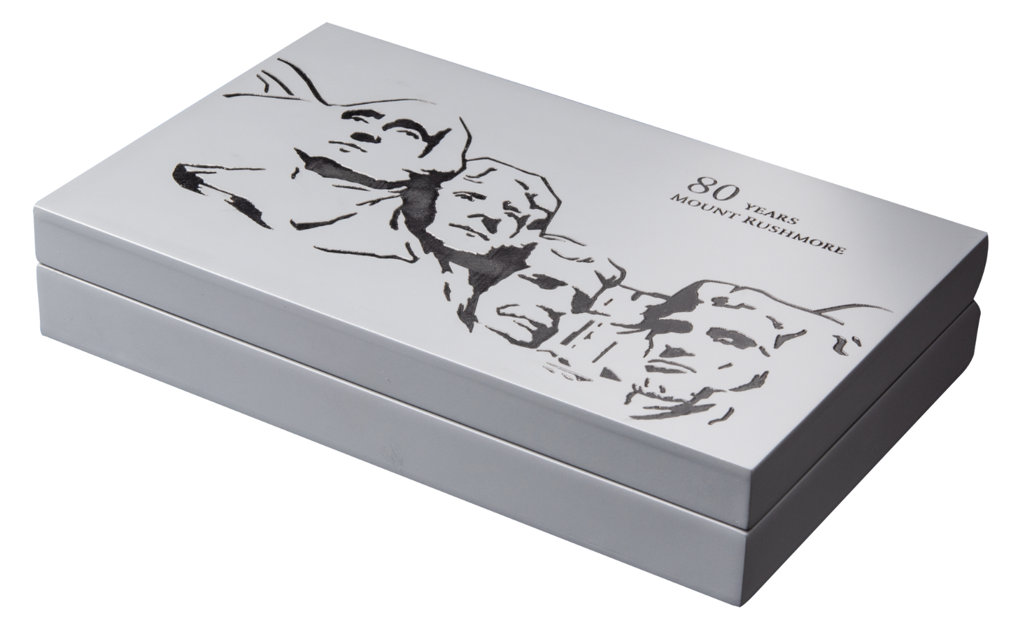2021 Mount Rushmore 80th Anniverary 1 oz .999 Silver 4 Bar Set - Barbados