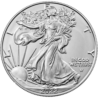 2022 Silver Eagle - 10 Pack - Brilliant Uncirculated