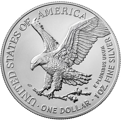 2022 Silver Eagle - 5 Pack - Brilliant Uncirculated