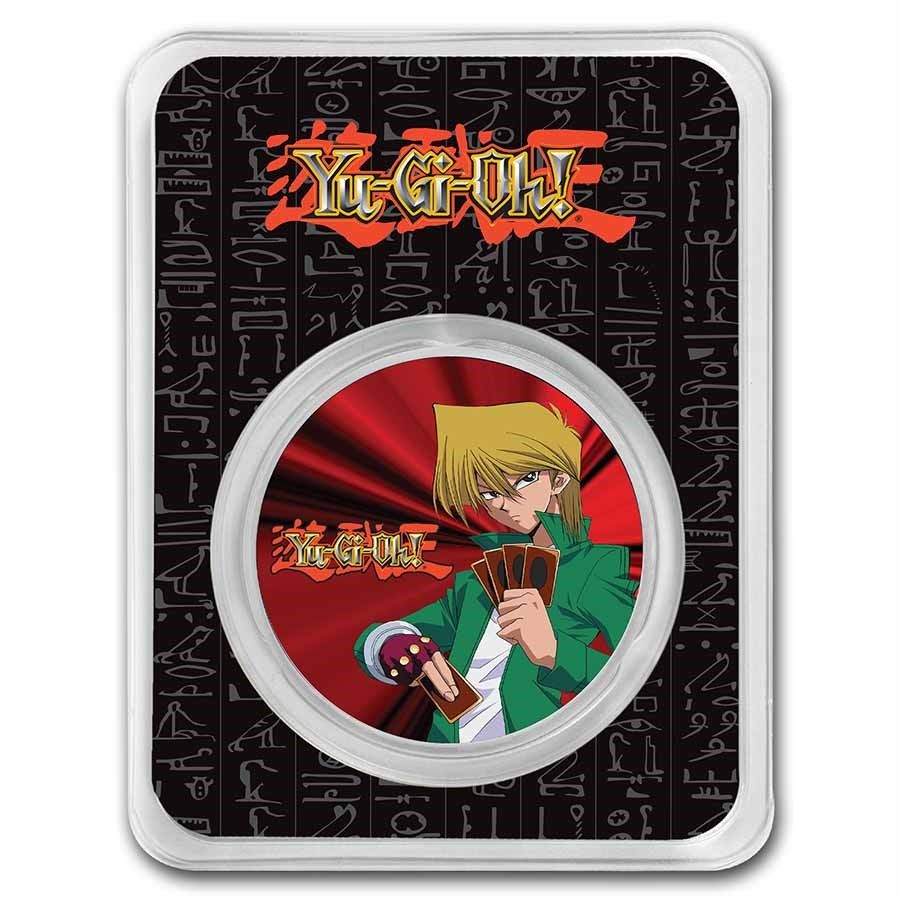 2022  Niue YuGiOh Joey Wheeler - 1oz .999 Silver Color Coin