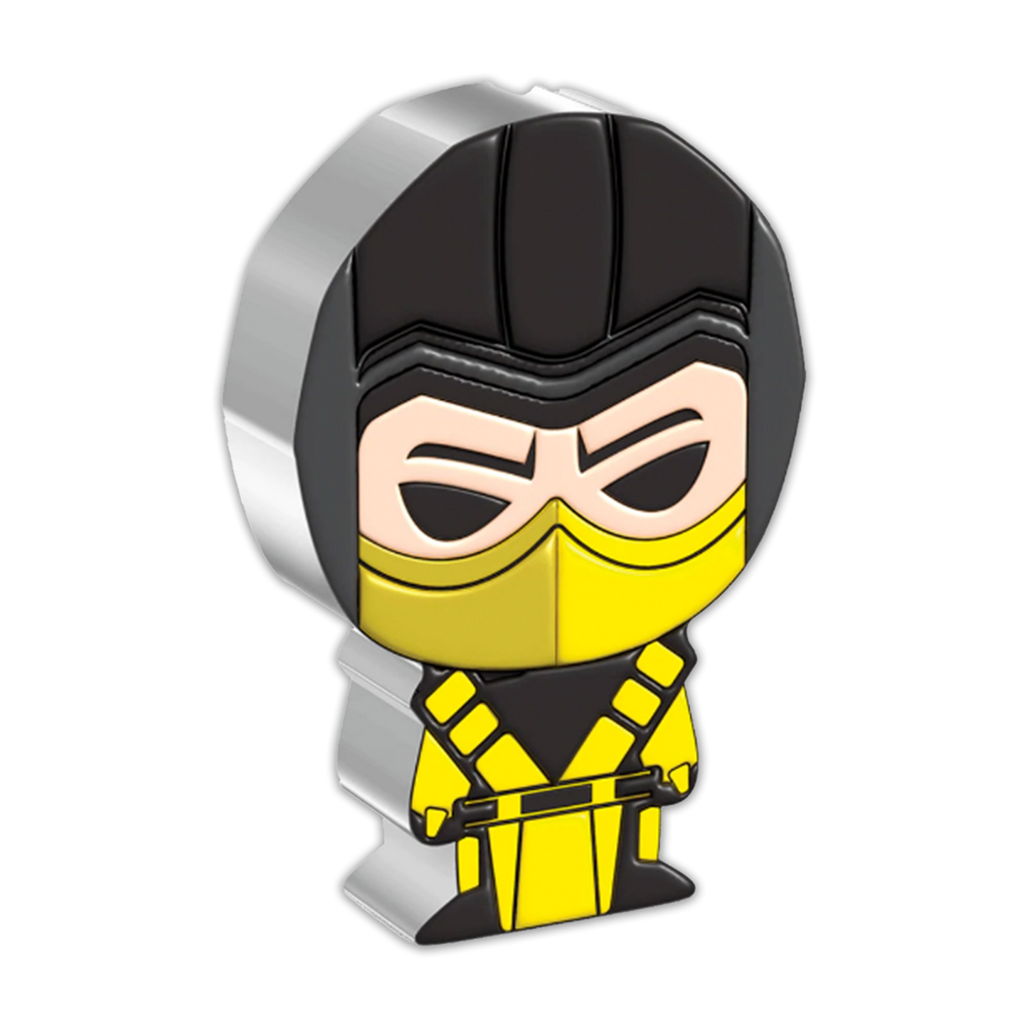 2022 Niue Mortal Kombat - Scorpion Chibi 1 oz Silver Coin