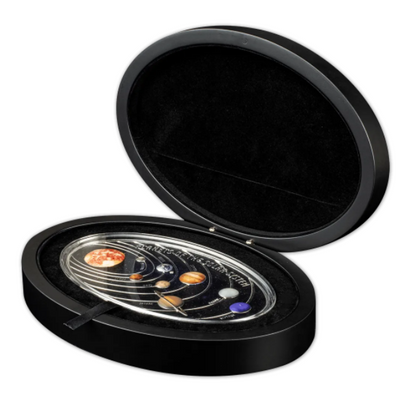 2022 Planets of the Solar System 1 kilo Silver -  Solomon Islands