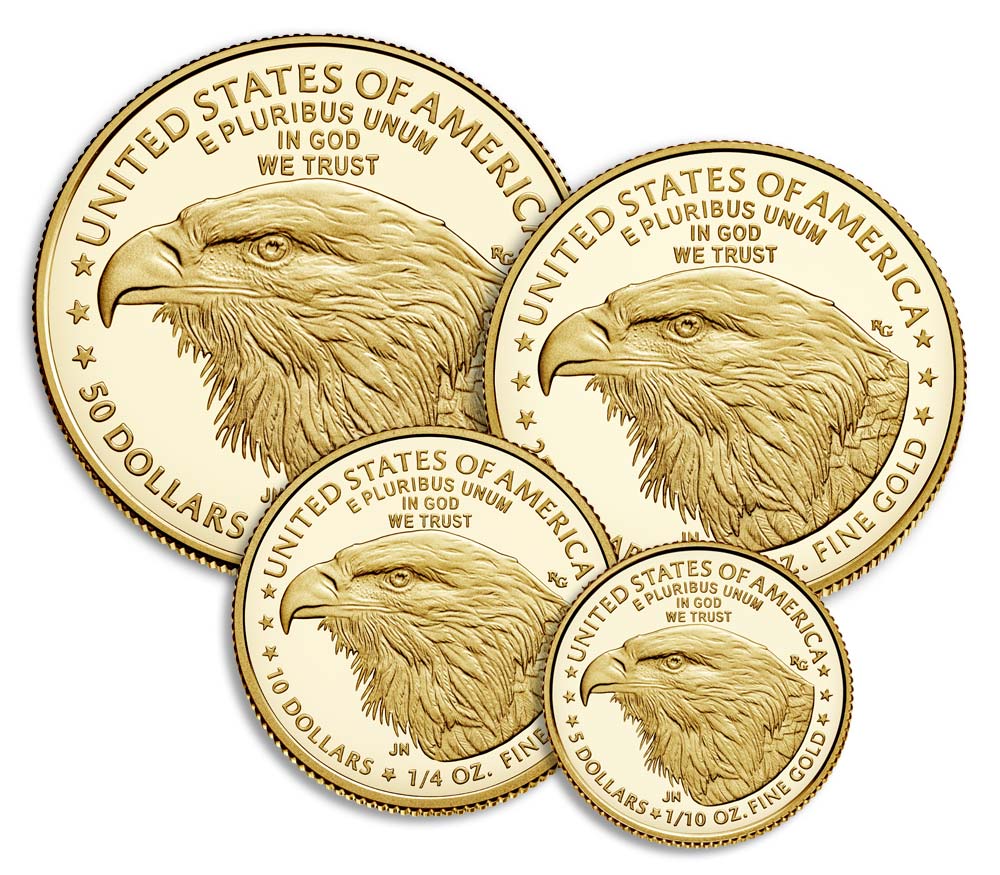 2021 Gold Eagle Type 2 Set - West Point Proof - Original Government Packaging OGP