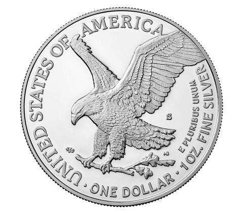 2022-S American Silver Eagle San Francisco - 1 Oz .999 Proof Coin