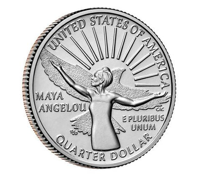2022 American Women Quarters Rolls and Bags - Maya Angelou