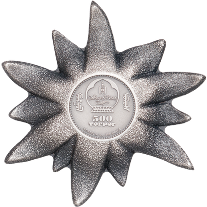 2019 Mongolian Edelweiss Mountain Star Silver in OGP
