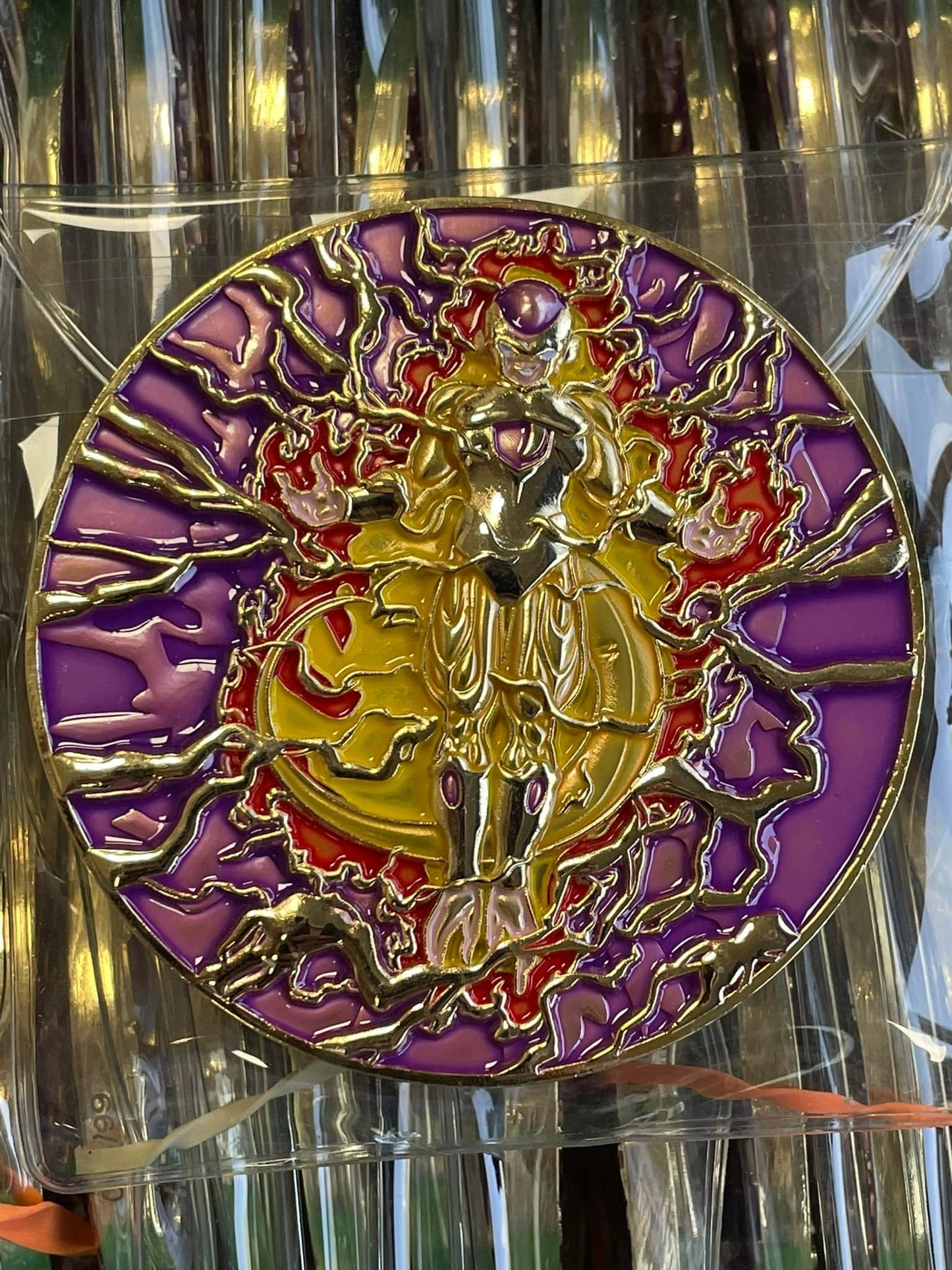 Dragonball Z Frieza Resurrection F Brass Medallion