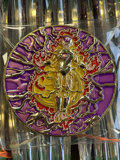 Dragonball Z Frieza Resurrection F Brass Medallion