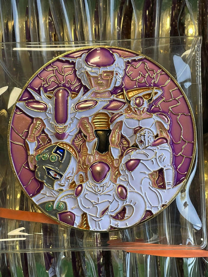 Dragonball Z Frieza Resurrection F Brass Medallion