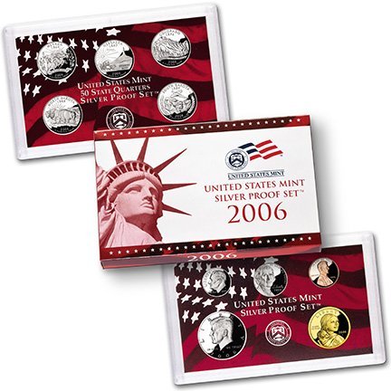 2006 Silver Proof Set - 10 Coins