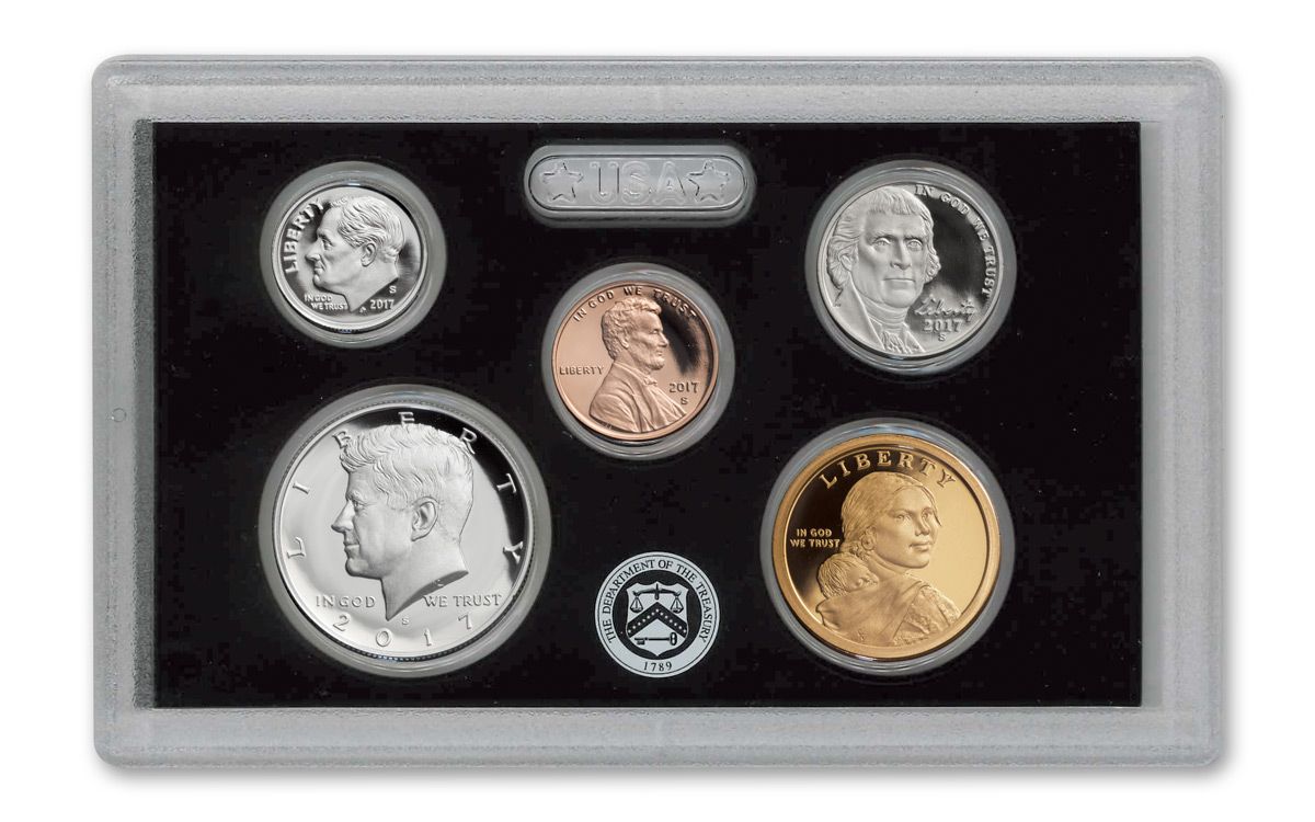 2017 US Proof Set - 10 Coins