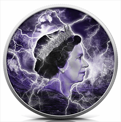 2021 Pirates of the Caribbean Empress Storm - Niue 1 oz Silver Coin