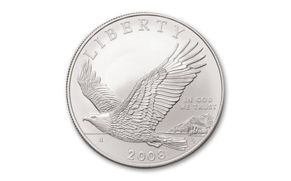 2008 Bald Eagle Commemorative Silver Dollar Philadelphia