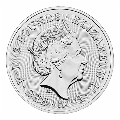 2022  Great Britain The Royal Arms - 1oz .999 Silver Coin