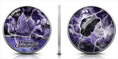 2021 The Empress Pirates of the Carribean Niue 1 oz Silver BU