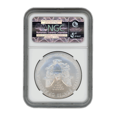 2012 Silver Dollar Eagle - First Releases MS70