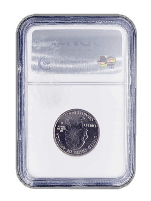 2005 West Virginia Quarter Dollar Denver - NGC MS66 PL Prooflike