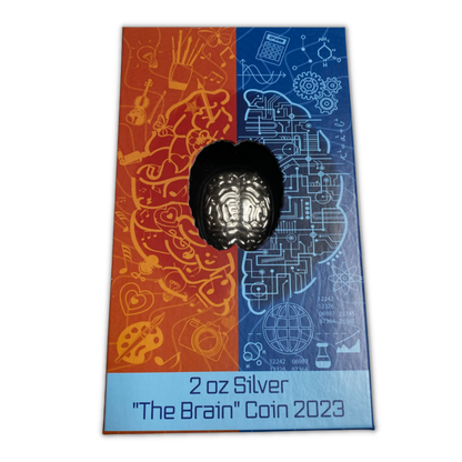2023 Samoa Brain 3D Silver Proof