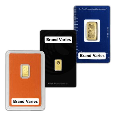 Gold Bar -5 grams - .9999 Pure Gold