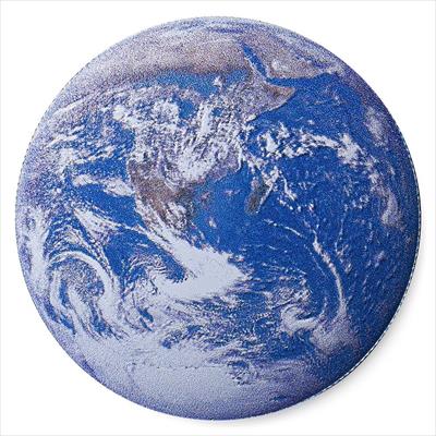 2022 Fiji Blue Marble Domed shape .999 Silver Coloured  Proof  Coin