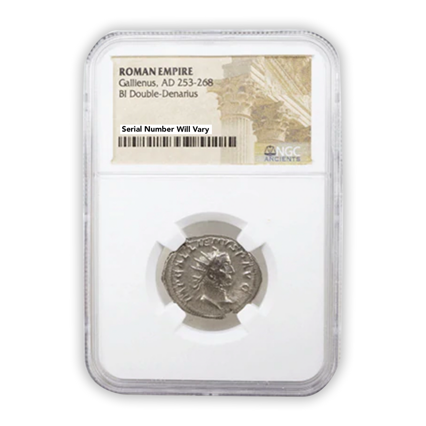 Ancient Roman Silver - Antoninianus of Gallienus (AD 253-268) NGC Certified