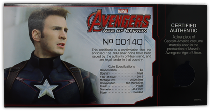 2015 Avengers 1 Oz Silver 5 Coin Set - NGC PF70 First Release