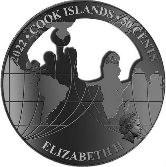 2022 LANDMARKS OF THE WORLD- Branderburg Gate - NZD Iron Coin