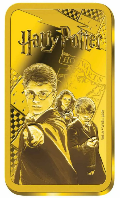 2021 Wizarding World of Harry Potter  5 gram Gold Bar