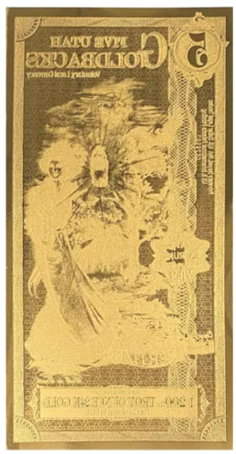 5 Utah Goldback