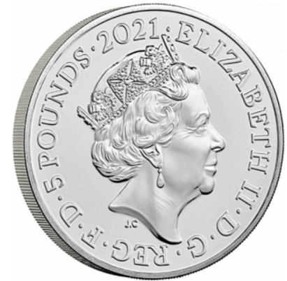 2021 Great Britain - Music Legends: The Who -  1 oz Silver BU