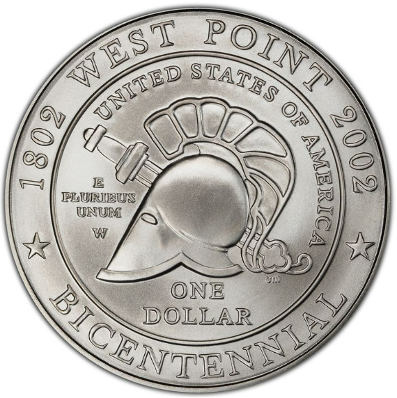 2002 West Point Commemorative Silver Dollar