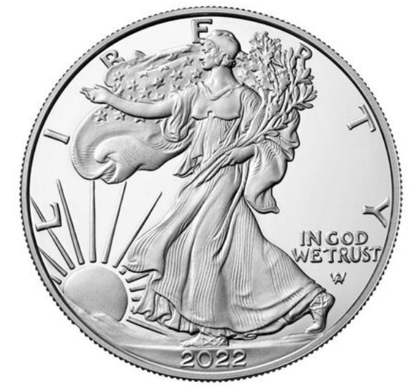2022 American Silver Eagle - 1 Oz .999 Proof Coin