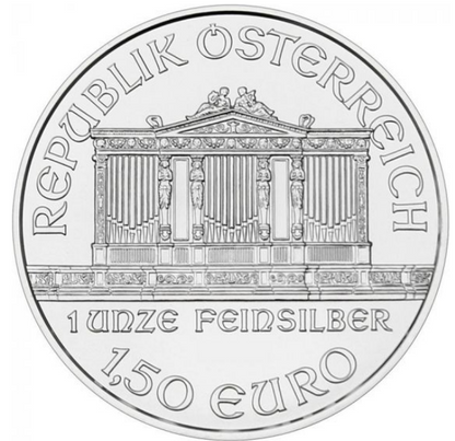 Austrian Philharmonic 1 oz Silver Coin (Random Year)