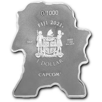 2021 Chun Li Street Fighter Mini Collection 1 oz Silver Coin