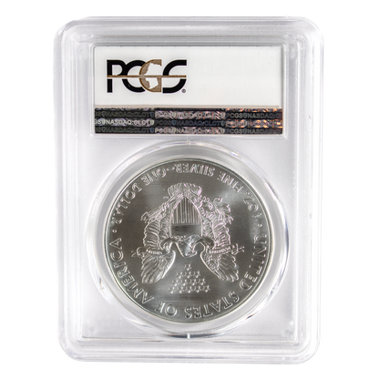 2017 (P) Silver Eagle - Business Strike - PCGS MS69 Philadelphia Label