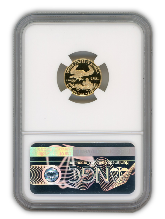 2011 $5 Gold Eagle - 1/10th oz - West Point Proof - NGC PF70
