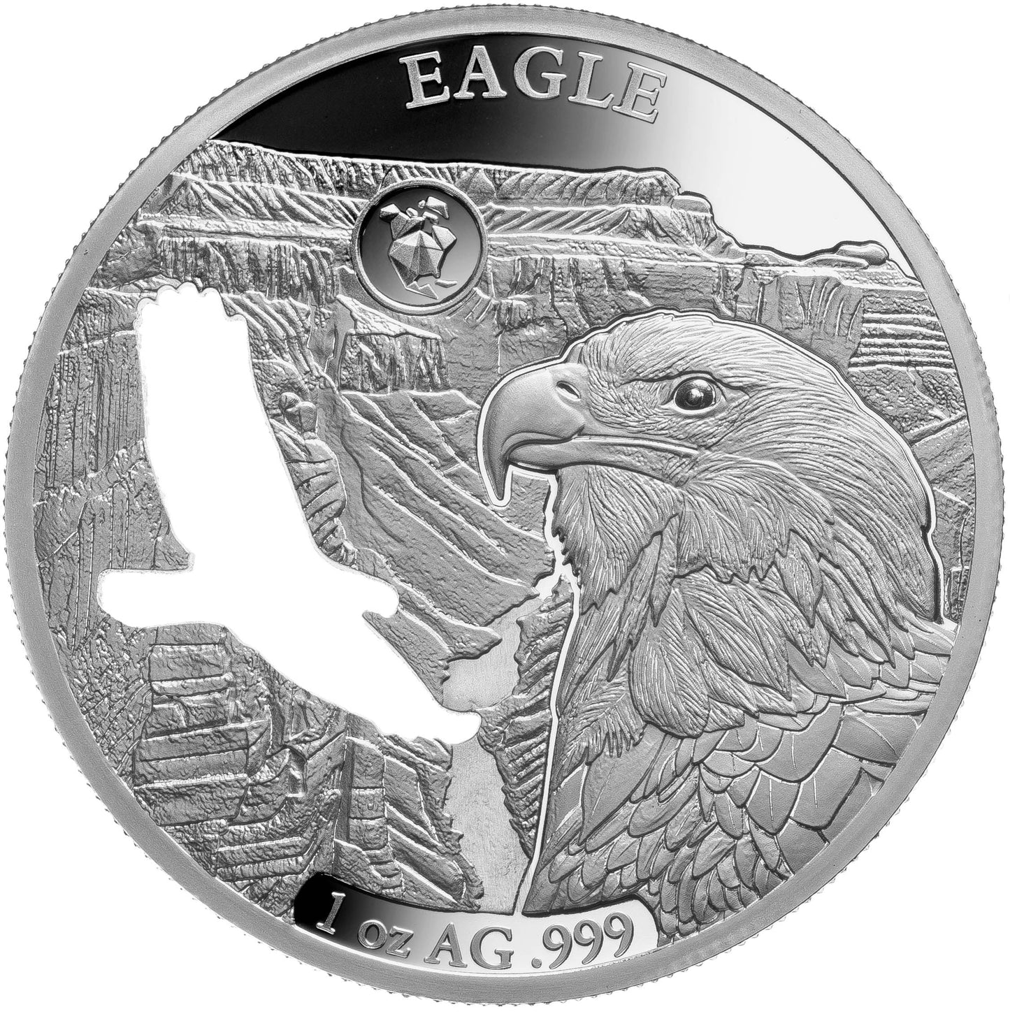 2020 Barbados Shape of America 1 Oz Silver Proof