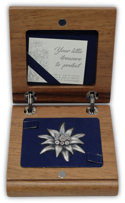 2019 Mongolian Edelweiss Mountain Star Silver in OGP