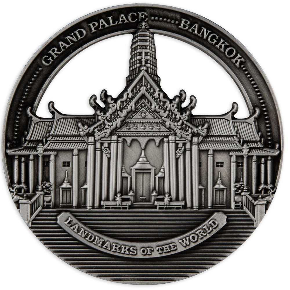 2022 LANDMARKS OF THE WORLD- Grand Palace - NZD Iron Coin