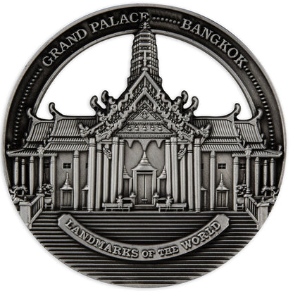 2022 LANDMARKS OF THE WORLD- Grand Palace - NZD Iron Coin