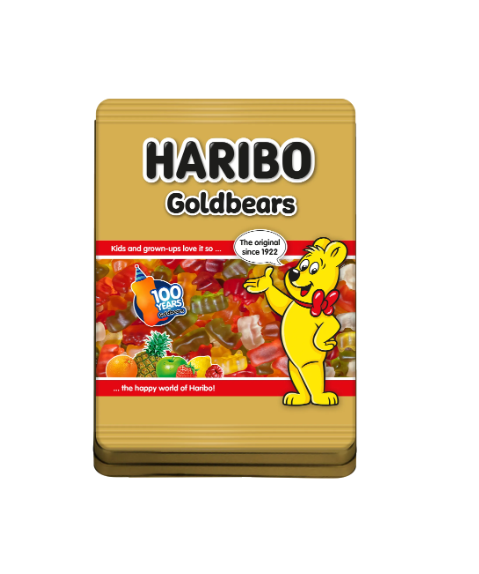 2022 Haribo Goldbear Gummy Bear Shaped 1 oz  Silver