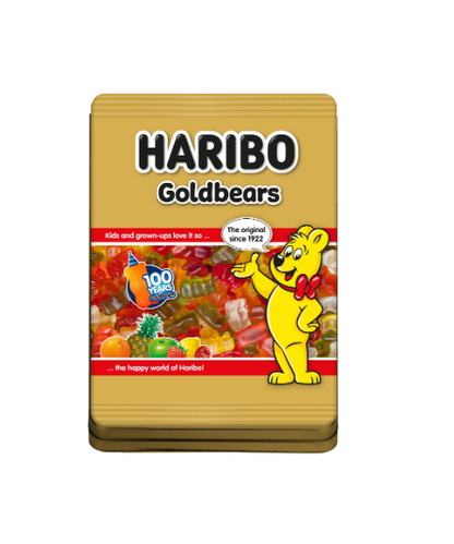 2022 Haribo Goldbear Gummy Bear Shaped 1 oz  Silver