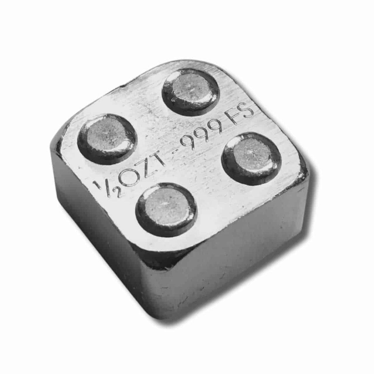 Monarch Building Block Bar Silver - 1/2oz - Half 2x2
