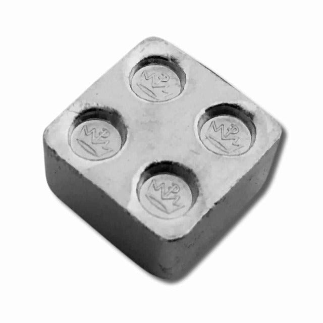 Monarch Building Block Bar Silver - 1/2oz - Half 2x2