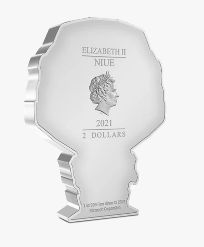 2021 Master Chief Chibi Collection 1 oz Silver Coin - New Zealand Mint