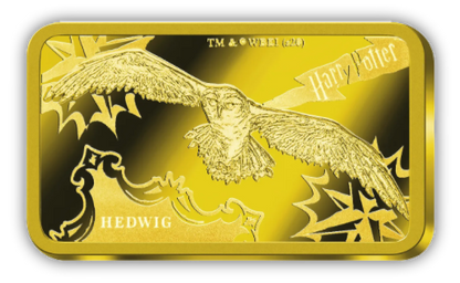 2020 Wizarding World of Harry Potter - Hedwig - 0.5 gram Gold Bar