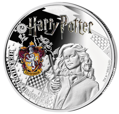 2021 Wizarding World of Harry Potter 1 Oz Silver Coin 3 pc Proof Set
